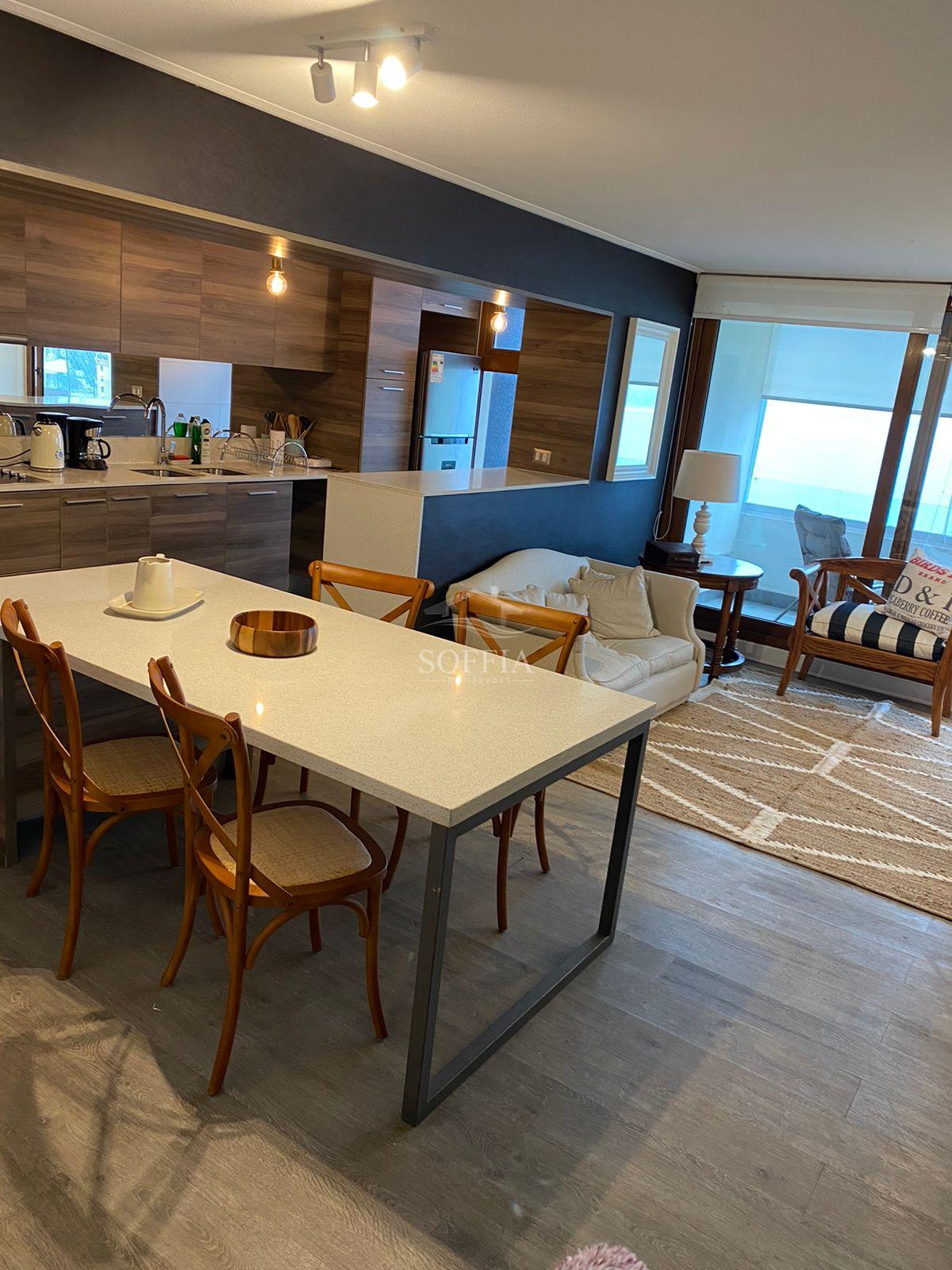 Espectacular Departamento Amoblado 2D/2B/1E/1B, Costa de Montemar - Concón